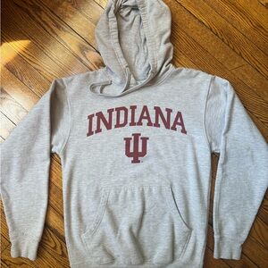 Indiana University Gray Hoodie Women’s Small